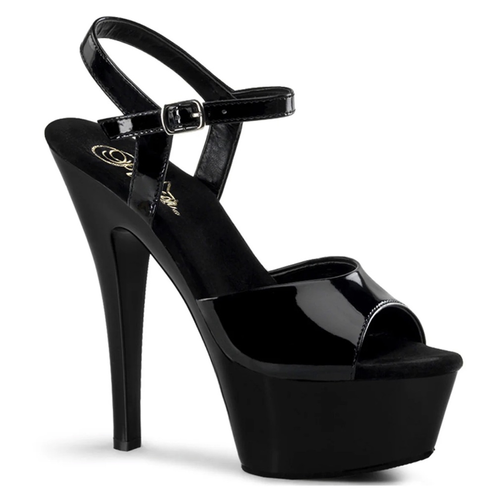 NIB Pleaser Kiss 209 Ankle-Strap Platform Heel✨
